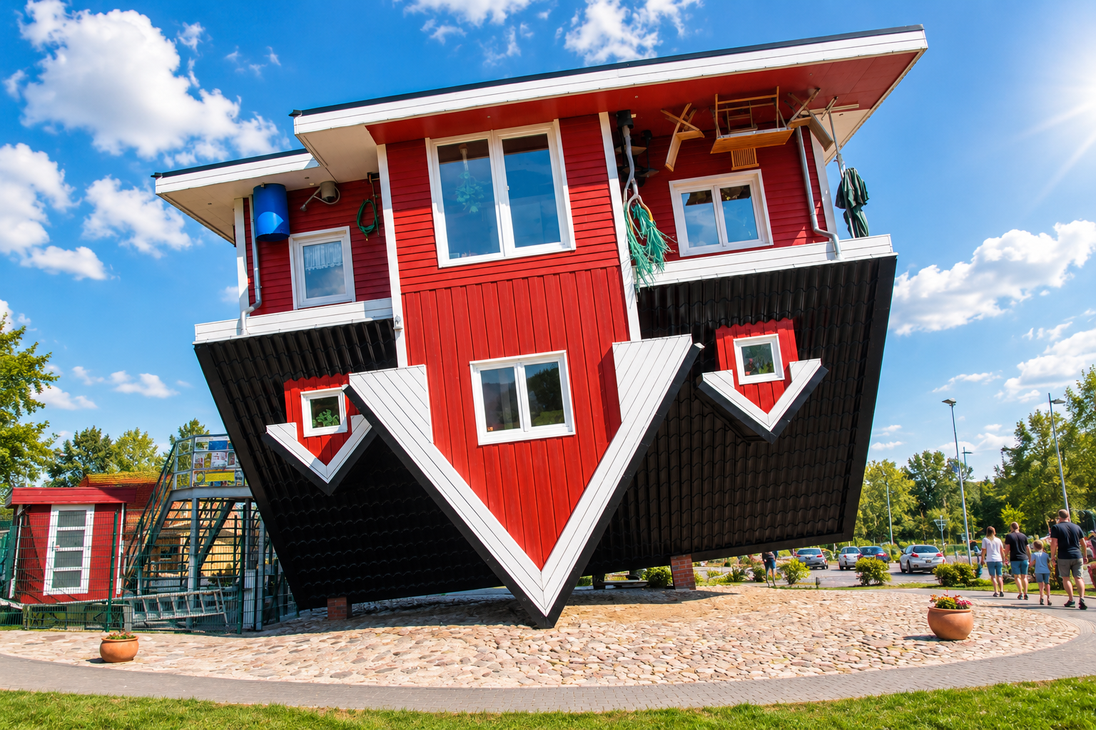 Das verrückte Haus Bispingen – Eine Welt, in der alles Kopf steht
