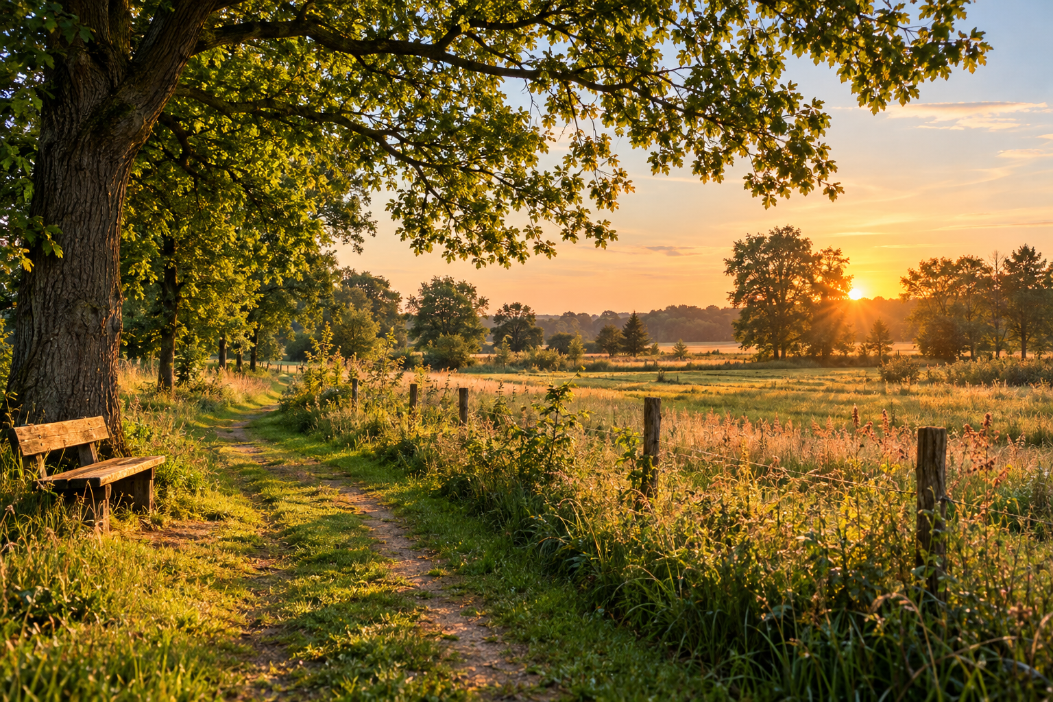 Wald- und Wiesenlandschaft rund um Hemslingen